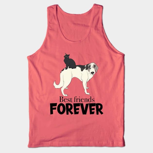 Bestfriends Forever Tank Top by CartoonMyDog!